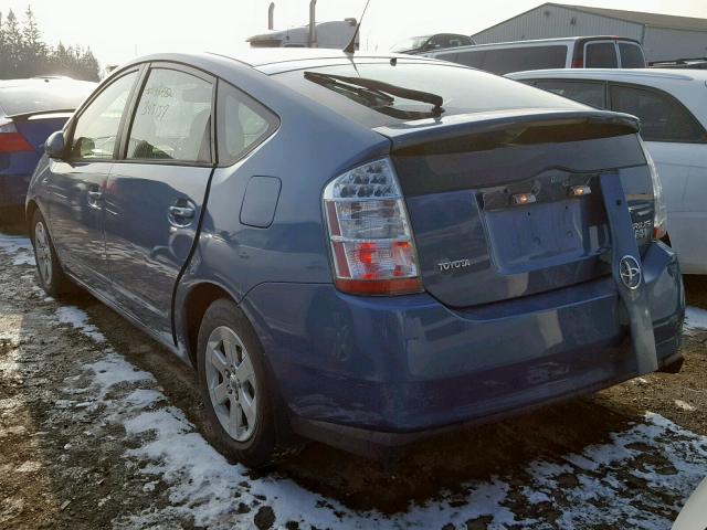 JTDKB20U167512206 - 2006 TOYOTA PRIUS BLUE photo 3