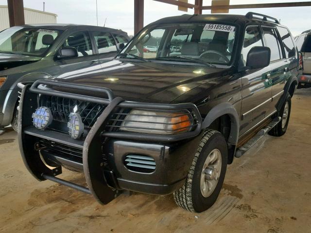 JA4LS21H13J010410 - 2003 MITSUBISHI MONTERO SP BLACK photo 2