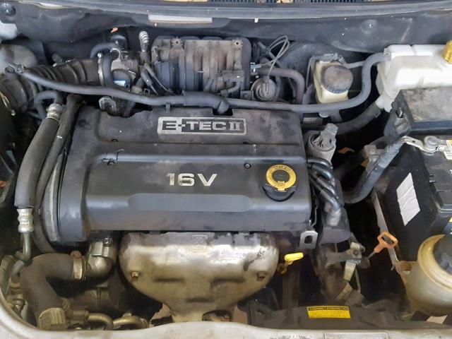 KL1TD56618B107060 - 2008 CHEVROLET AVEO BASE Gümüş foto 7