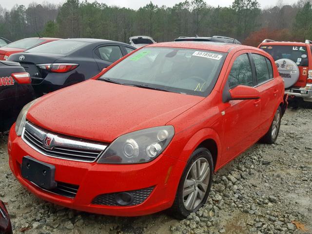 W08AT671285126526 - 2008 SATURN ASTRA XR RED photo 2