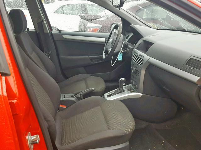 W08AT671285126526 - 2008 SATURN ASTRA XR RED photo 5