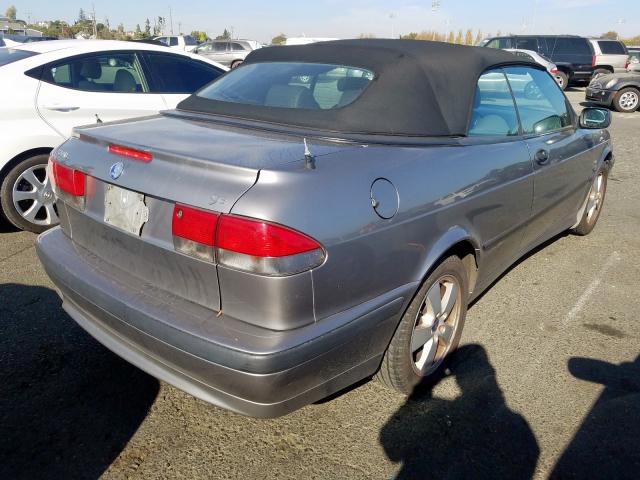 YS3DF78K137001564 - 2003 SAAB 9-3 SE SILVER photo 4