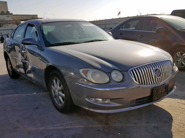 2G4WC582391155126 - 2009 BUICK LACROSSE C SILVER photo 1
