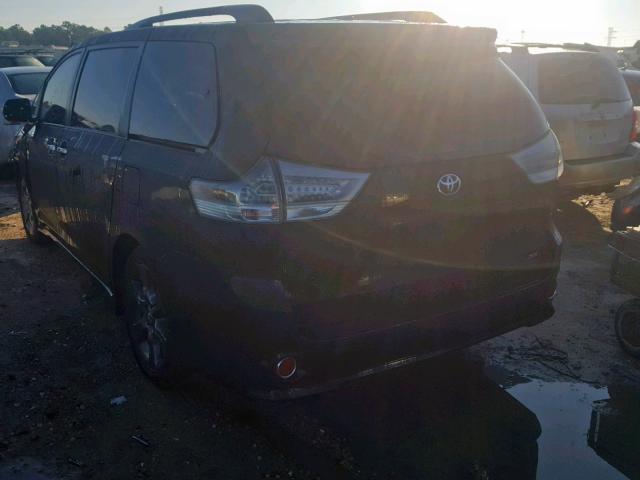 5TDXK3DC6FS680099 - 2015 TOYOTA SIENNA SPO BLACK photo 3