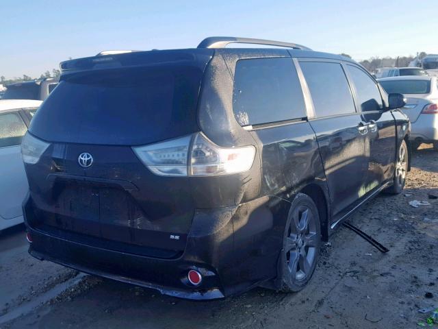 5TDXK3DC6FS680099 - 2015 TOYOTA SIENNA SPO BLACK photo 4