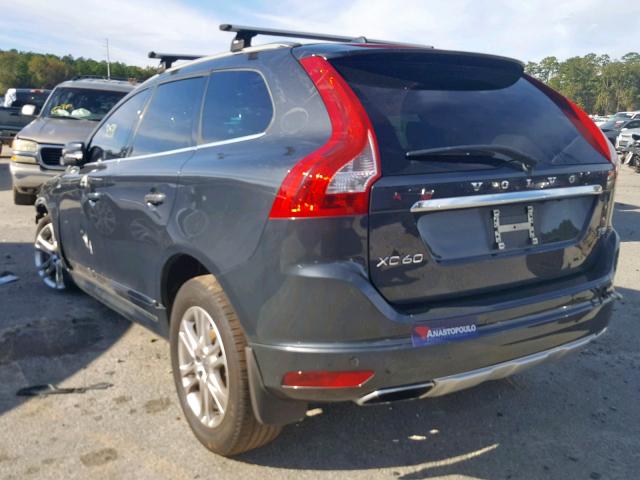 YV440MDC8F2561781 - 2015 VOLVO XC60 T5 GRAY photo 3