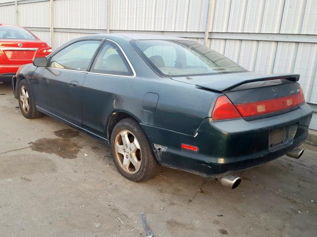 1HGCG2258WA009885 - 1998 HONDA ACCORD EX GREEN photo 3