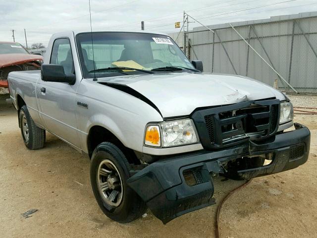 1FTYR11UX7PA61860 - 2007 FORD RANGER SILVER photo 1