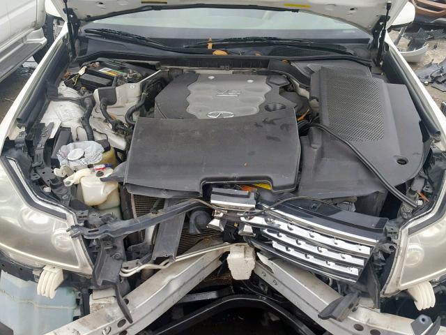 JNKAY01E97M310835 - 2007 INFINITI M35 BASE WHITE photo 7