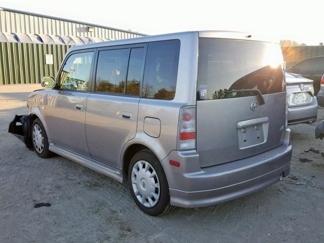 JTLKT324364105882 - 2006 TOYOTA SCION XB Сұр фото 3