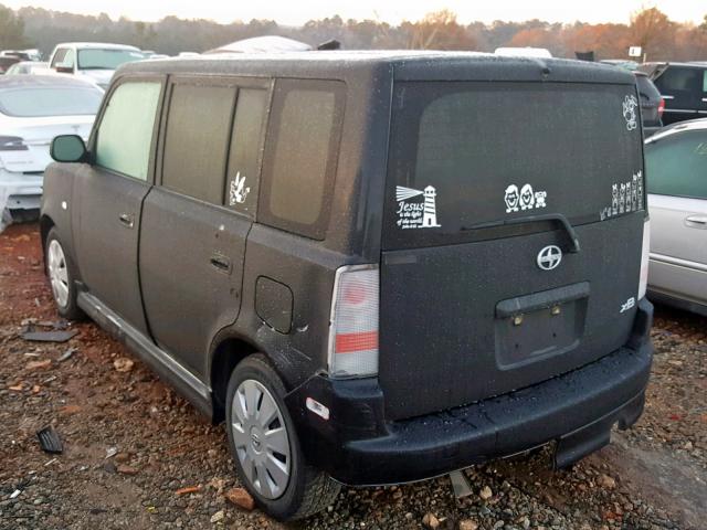 JTLKT324364064752 - 2006 TOYOTA SCION XB Қара фото 3