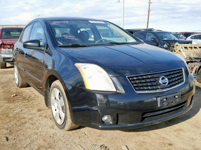 3N1AB61E48L764141 - 2008 NISSAN SENTRA 2.0 BLACK photo 1