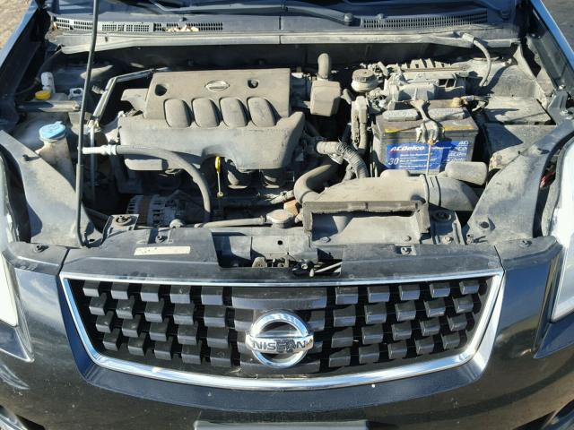 3N1AB61E48L764141 - 2008 NISSAN SENTRA 2.0 BLACK photo 7