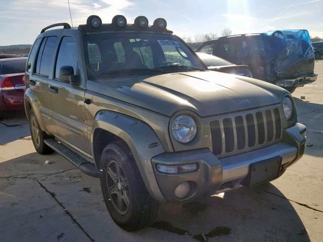 1J4GL38K62W332855 - 2002 JEEP LIBERTY RE GREEN photo 1