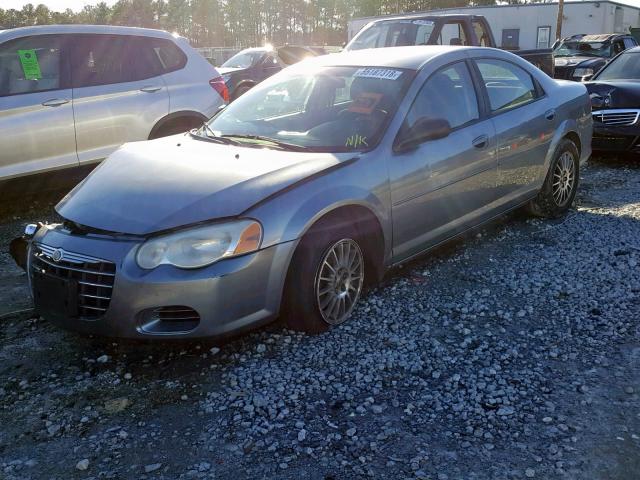 1C3EL56R66N137847 - 2006 CHRYSLER SEBRING TO SILVER photo 2