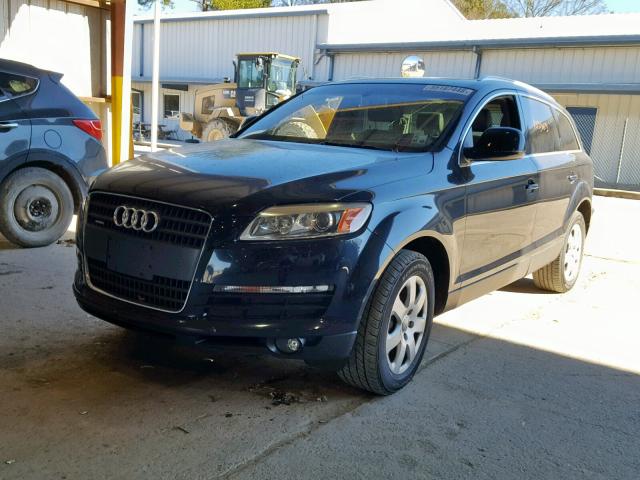 WA1BY74L17D080274 - 2007 AUDI Q7 3.6 QUA BLUE photo 2