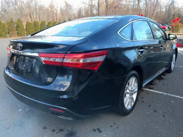 4T1BK1EB3EU097452 - 2014 TOYOTA AVALON BAS BLACK photo 4
