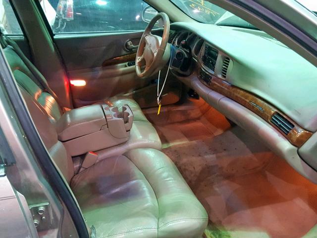 1G4HR54K51U147843 - 2001 BUICK LESABRE LI TAN photo 5