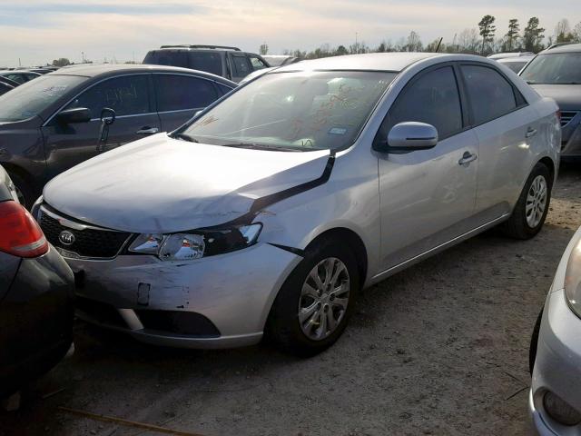 KNAFU4A2XD5730171 - 2013 KIA FORTE EX SILVER photo 1