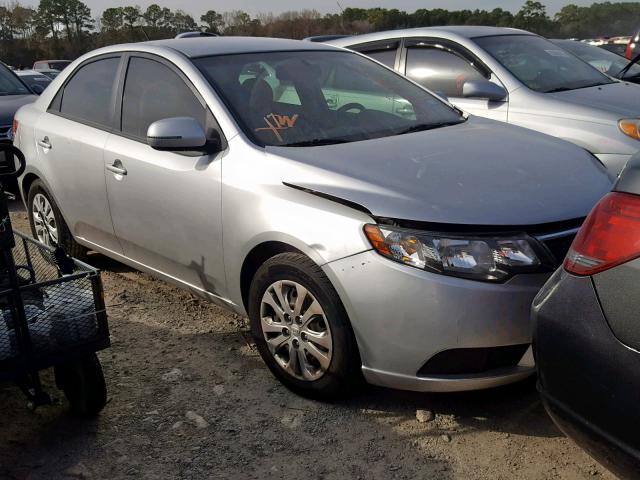 KNAFU4A2XD5730171 - 2013 KIA FORTE EX SILVER photo 4