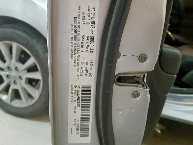 1B3CB5HA6BD161032 - 2011 DODGE CALIBER HE SILVER photo 10