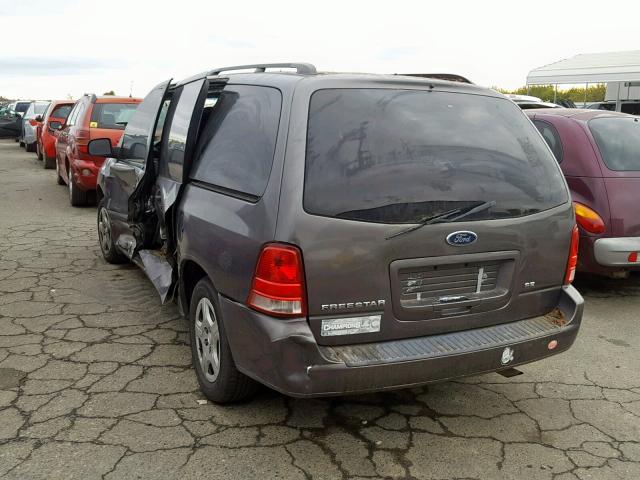 2FMZA51695BA69484 - 2005 FORD FREESTAR S CHARCOAL photo 3