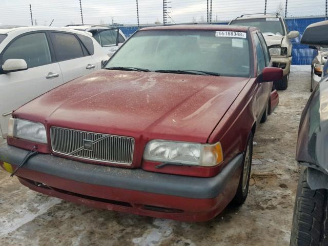 YV1LS5553T3343472 - 1996 VOLVO 850 BASE RED photo 2