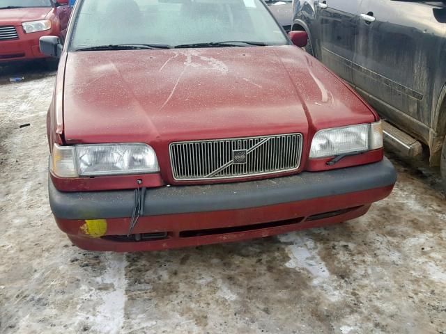 YV1LS5553T3343472 - 1996 VOLVO 850 BASE RED photo 7