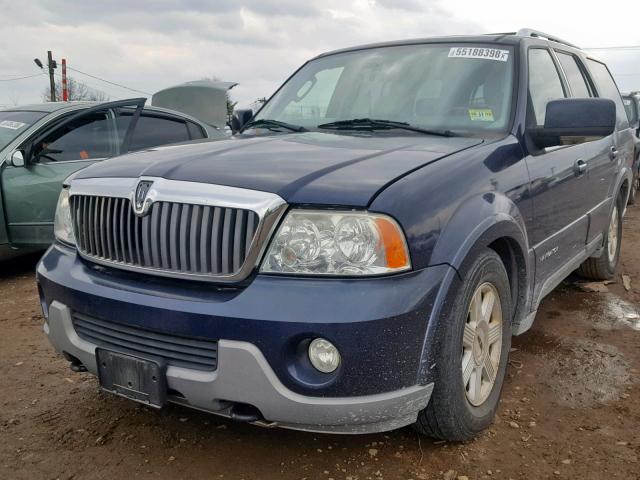 5LMFU28R54LJ09418 - 2004 LINCOLN NAVIGATOR Көк фото 2
