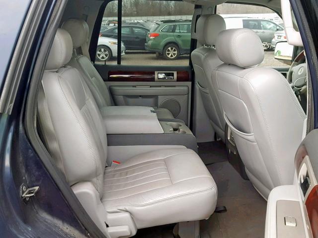 5LMFU28R54LJ09418 - 2004 LINCOLN NAVIGATOR Көк фото 6