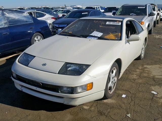 JN1RZ26H2NX520398 - 1992 NISSAN 300ZX 2+2 CREAM photo 2