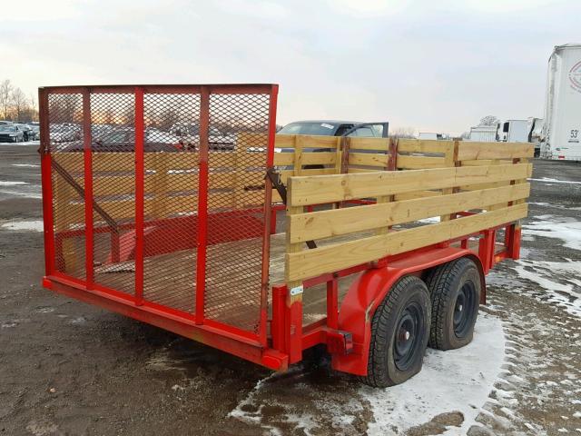 M652734554822 - 2015 UTI TRAILER RED photo 6