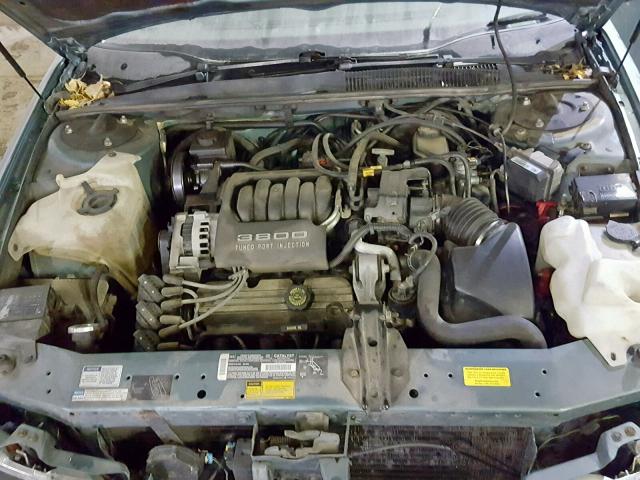 2G4WB55L1R1452637 - 1994 BUICK REGAL CUST GRAY photo 7