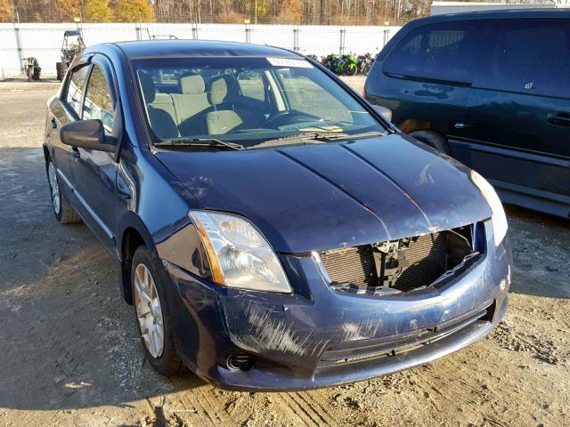 3N1AB6AP8BL637451 - 2011 NISSAN SENTRA 2.0 BLUE photo 1