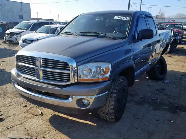 1D7HU18206S577634 - 2006 DODGE RAM 1500 S GRAY photo 2