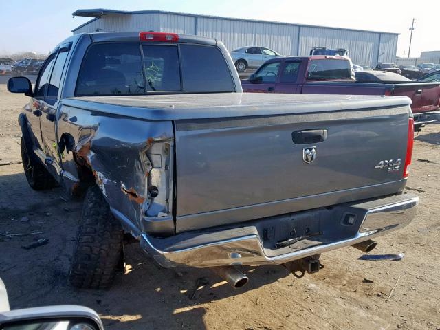 1D7HU18206S577634 - 2006 DODGE RAM 1500 S GRAY photo 3