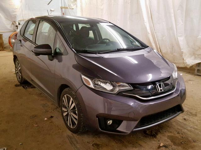 3HGGK5H76HM706701 - 2017 HONDA FIT EX GRAY photo 1