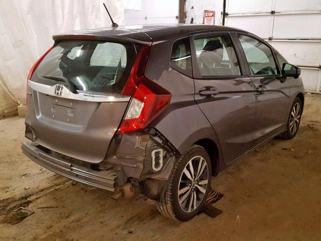 3HGGK5H76HM706701 - 2017 HONDA FIT EX GRAY photo 4