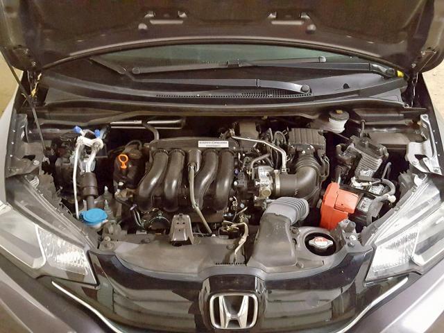 3HGGK5H76HM706701 - 2017 HONDA FIT EX GRAY photo 7