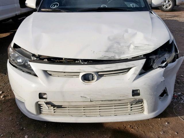 JTKJF5C76B3008395 - 2011 TOYOTA SCION TC თეთრი ფოტო 9