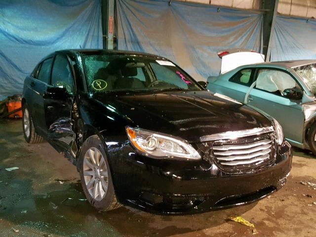 1C3CCBBB7EN185838 - 2014 CHRYSLER 200 TOURIN BLACK photo 1