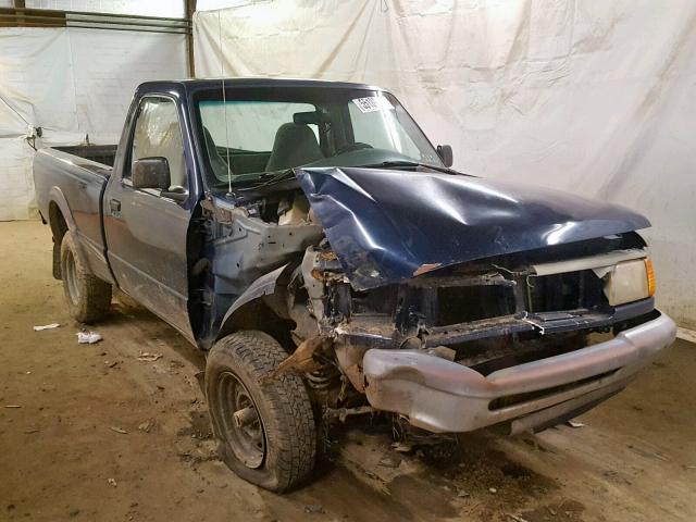 1FTCR11U0VTA30955 - 1997 FORD RANGER BLUE photo 1