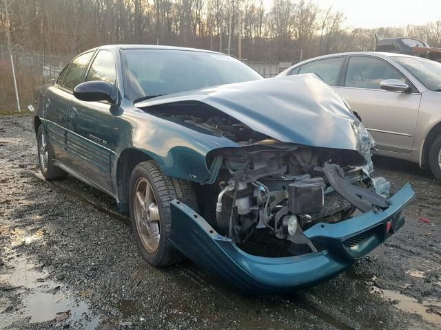 1G2NF52E82M613364 - 2002 PONTIAC GRAND AM S GREEN photo 1