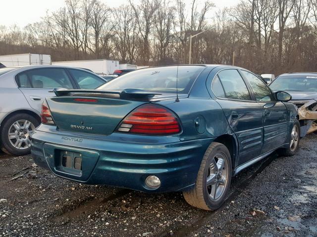 1G2NF52E82M613364 - 2002 PONTIAC GRAND AM S GREEN photo 4