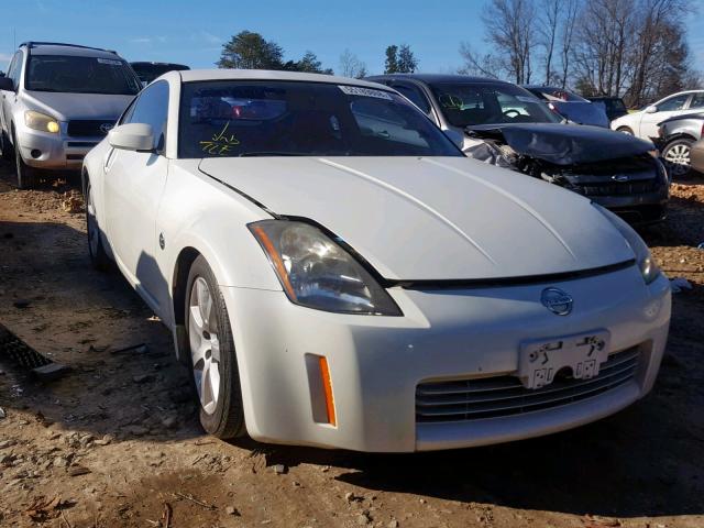 JN1AZ34D63T100974 - 2003 NISSAN 350Z COUPE WHITE photo 1