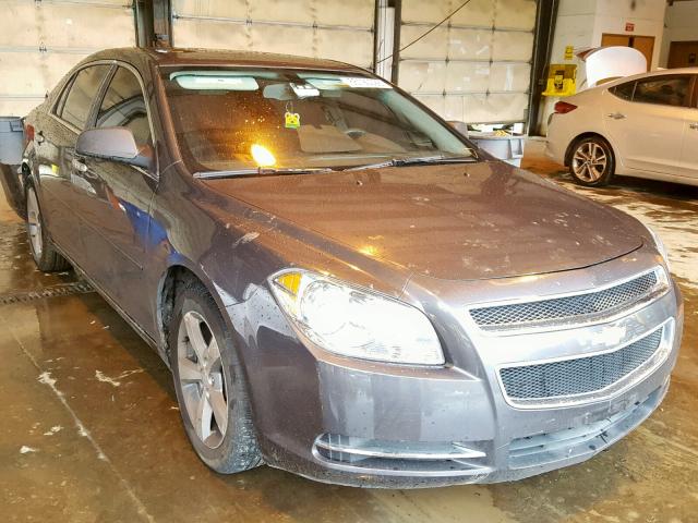 1G1ZC5E01CF386586 - 2012 CHEVROLET MALIBU 1LT CHARCOAL photo 1