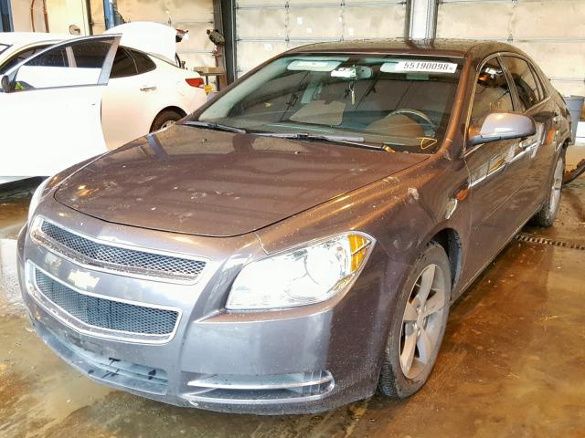1G1ZC5E01CF386586 - 2012 CHEVROLET MALIBU 1LT CHARCOAL photo 2