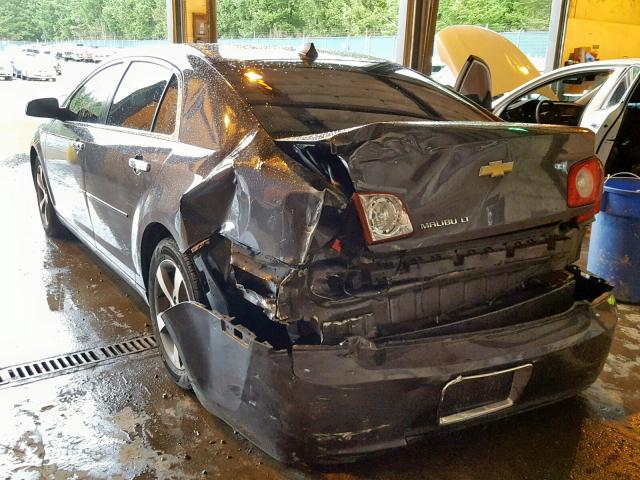 1G1ZC5E01CF386586 - 2012 CHEVROLET MALIBU 1LT CHARCOAL photo 3