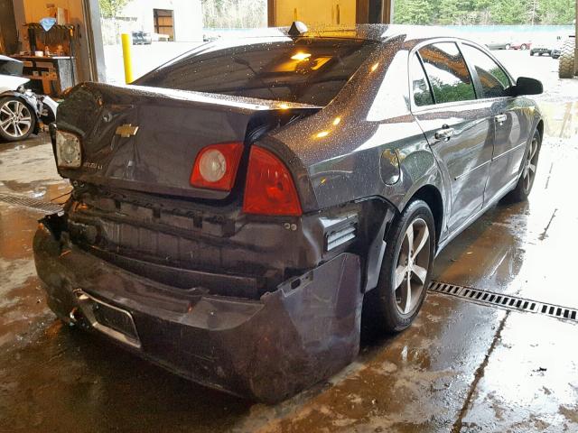 1G1ZC5E01CF386586 - 2012 CHEVROLET MALIBU 1LT CHARCOAL photo 4