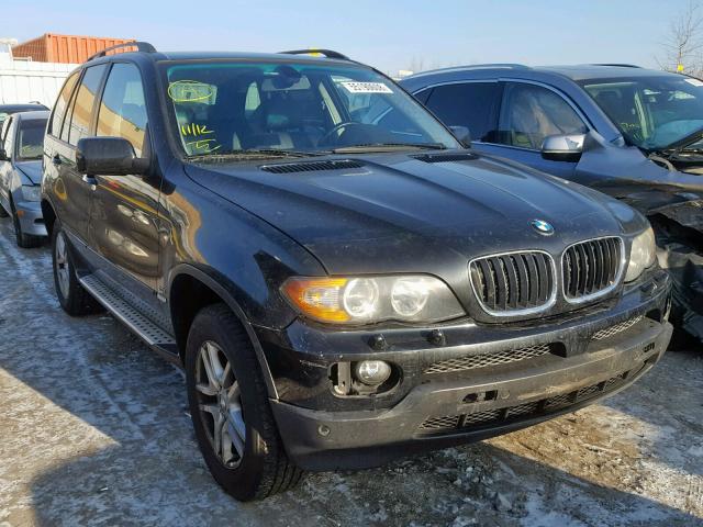 5UXFA13524LU29745 - 2004 BMW X5 3.0I BLACK photo 1